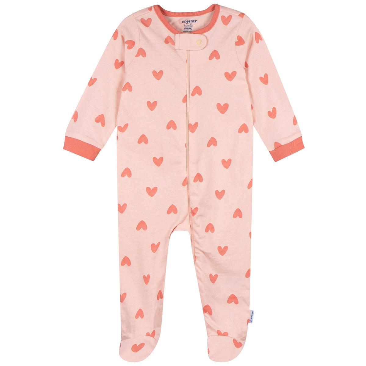 4-Pack Baby Girls Strawverry Sleep 'N Play Sleepwear Gerber® 
