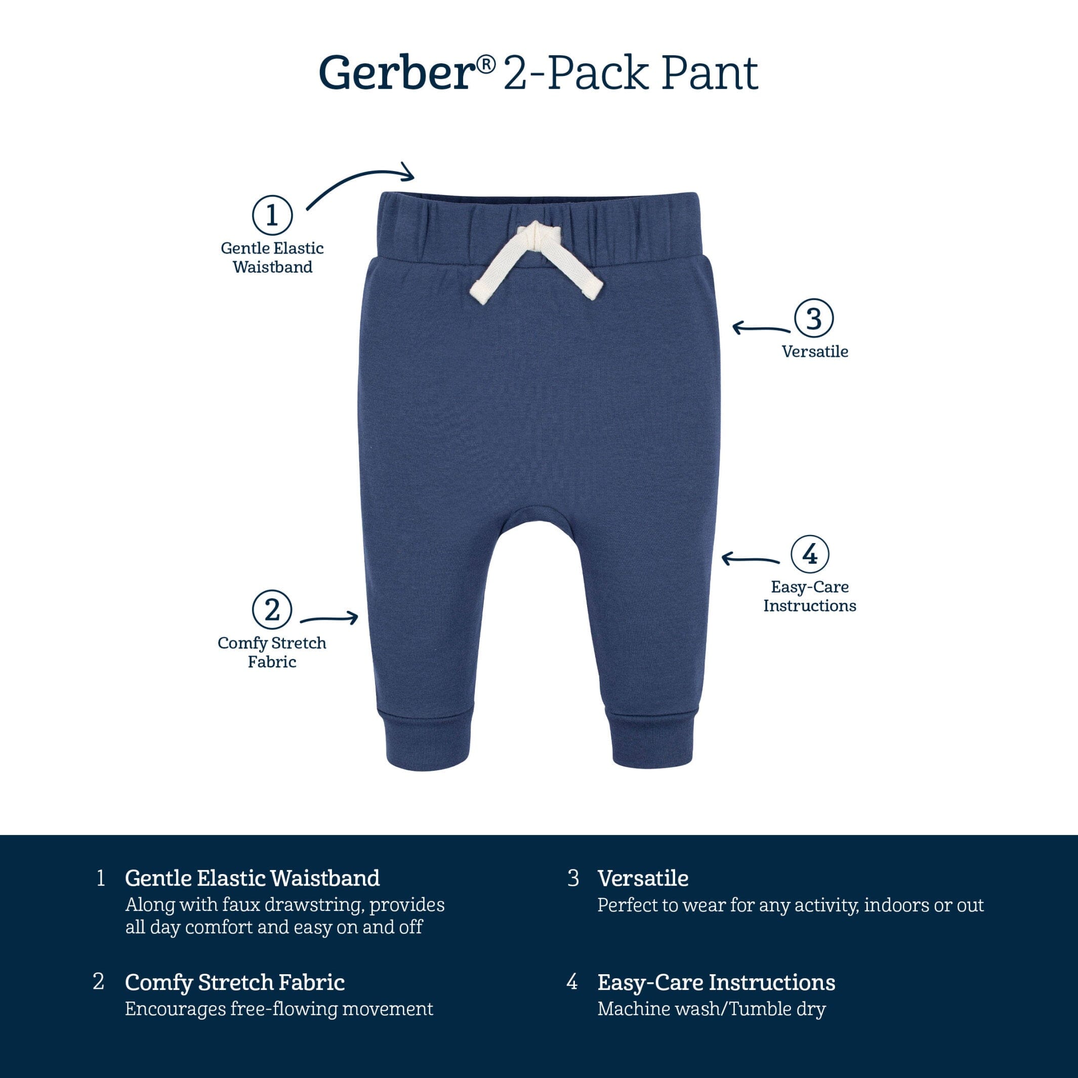 5-Pack Baby Boys Puppy Playground Short Sleeve Onesies® Bodysuits and Pants