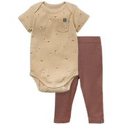 2-Piece Baby Boys Sailboat Short Sleeve Bodysuit & Pants Set outfits-doorbusters modern moments™ by Gerber® 