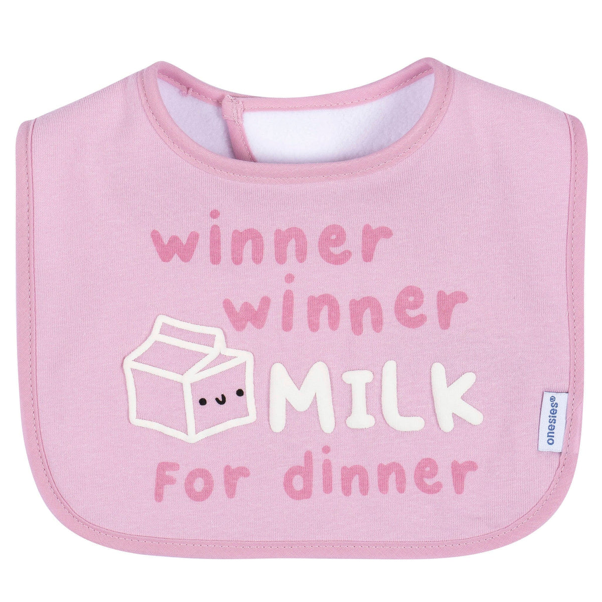 8-Pack Baby Girls Super Happy Drooling Bibs bibs Gerber® 