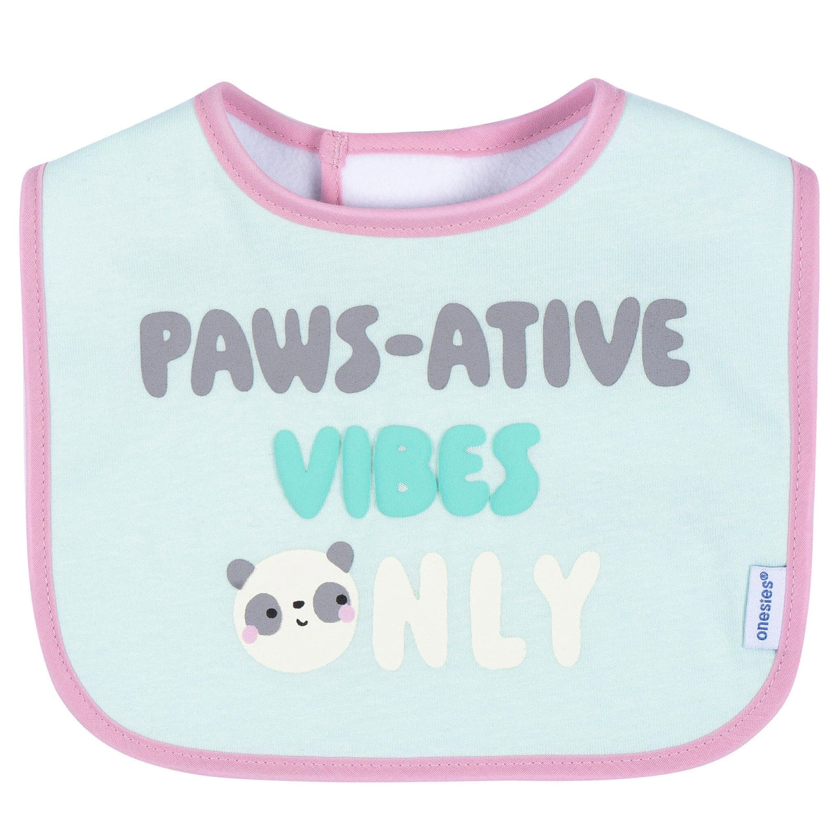 8-Pack Baby Girls Super Happy Drooling Bibs bibs Gerber® 