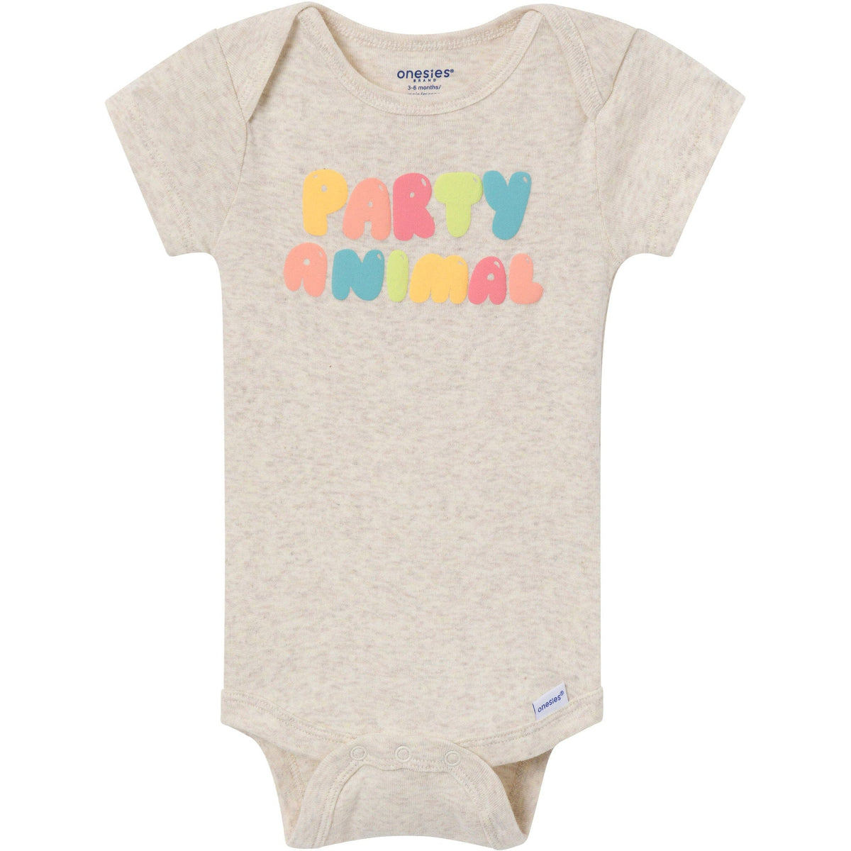8-Pack Baby Neutral Party Animal Onesies Brand Bodysuits Onesies Bodysuits Gerber® 