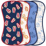 4-Piece Baby Boys Movie Burpcloth bibs Gerber® 
