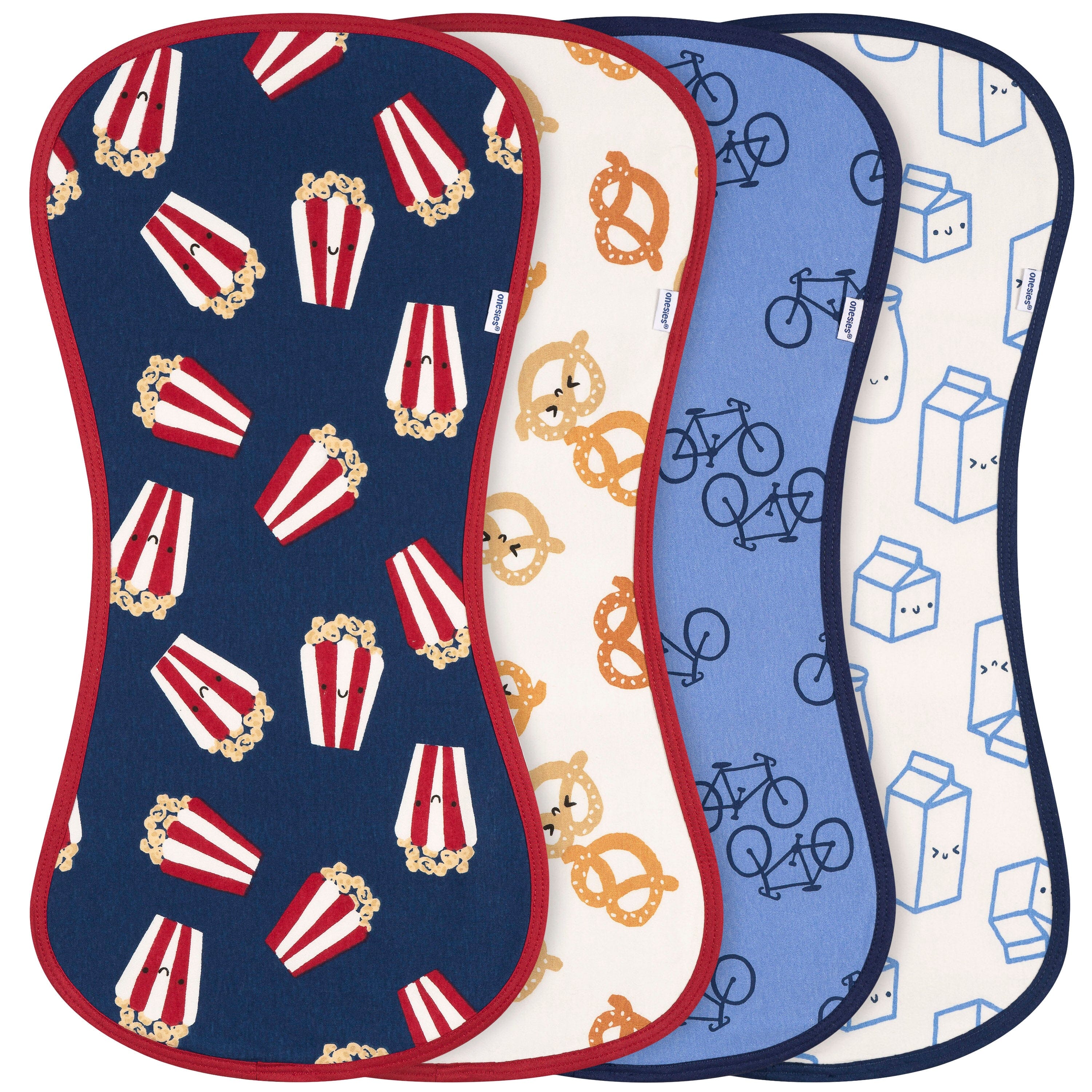 4-Piece Baby Boys Movie Burpcloth bibs Gerber® 