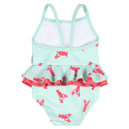 Baby & Toddler Girls UPF 50+ Lobsters One-Piece Swimsuit
