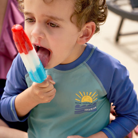 Baby & Toddler Boys UPF 50+ Wave Chasers Club Rash Guard