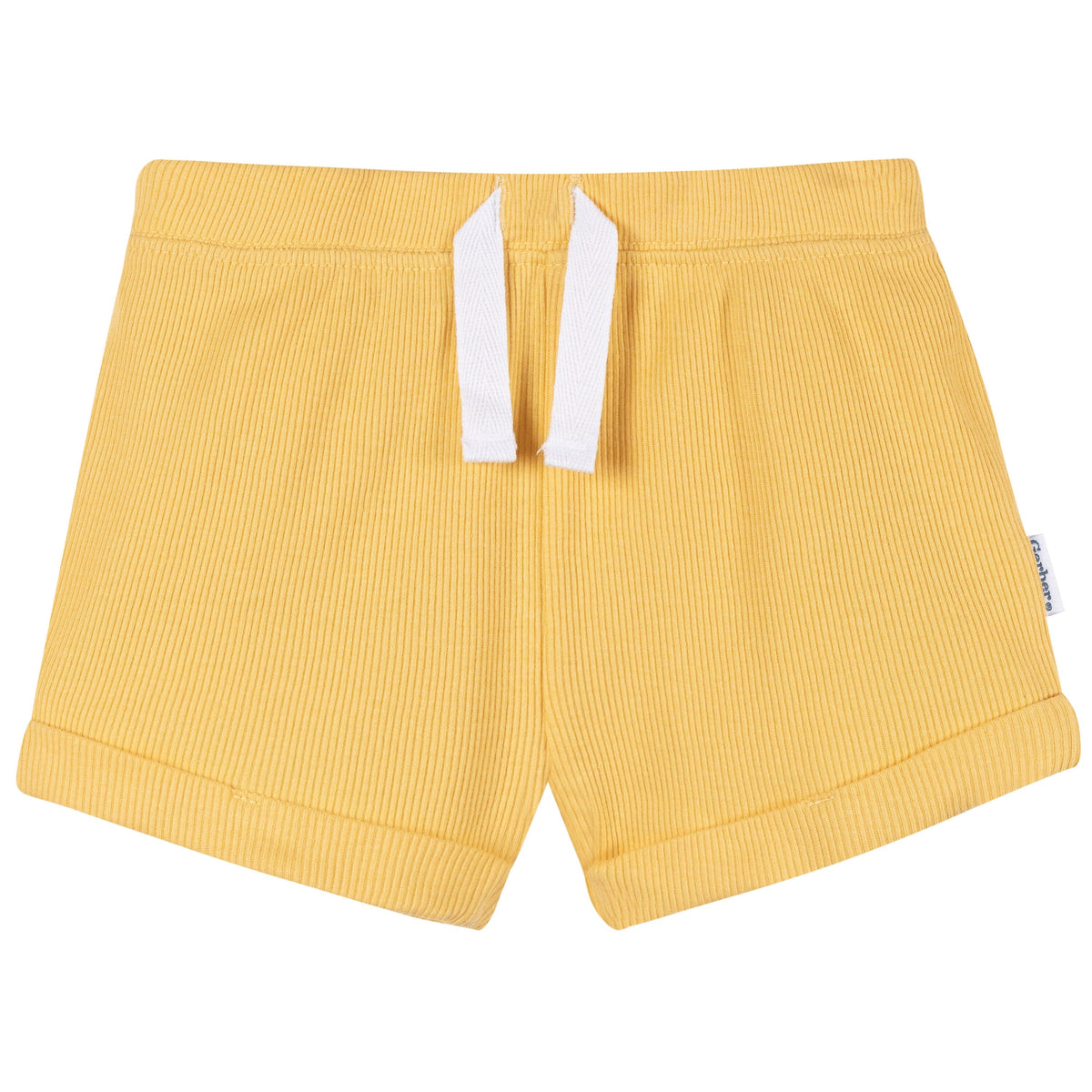 2-Piece Baby Boys Yellow Bodysuit & Shorts Set outfits Gerber® 
