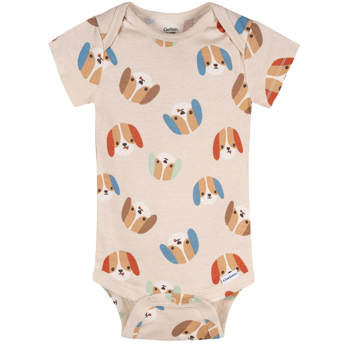 4-Pack Baby Boys Pampered Pups Onesies® Bodysuits and Sleep 'N Play outfits Gerber® 