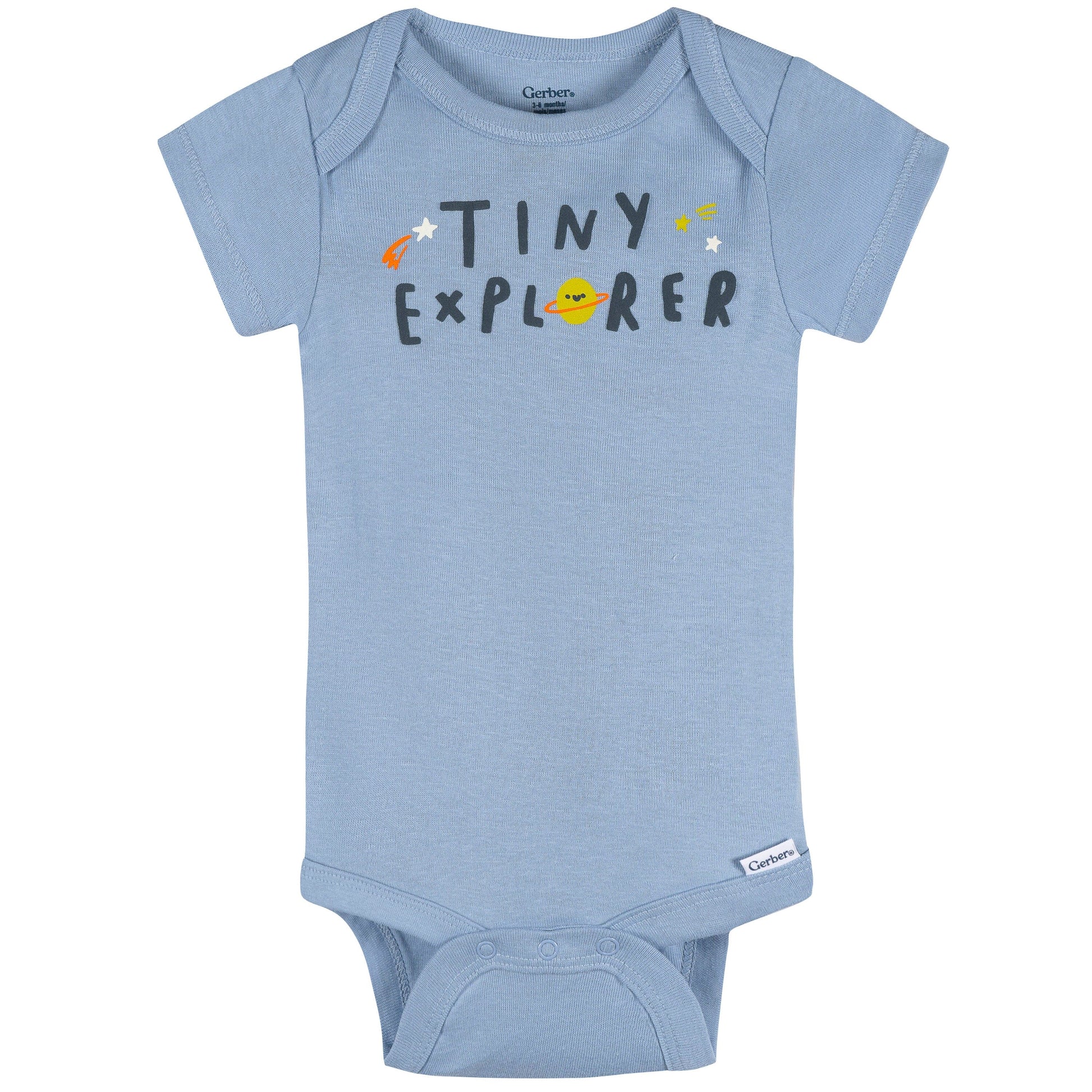 4-Pack Baby Boys Space Animals Onesies® Bodysuits and Sleep 'N Play outfits Gerber® 