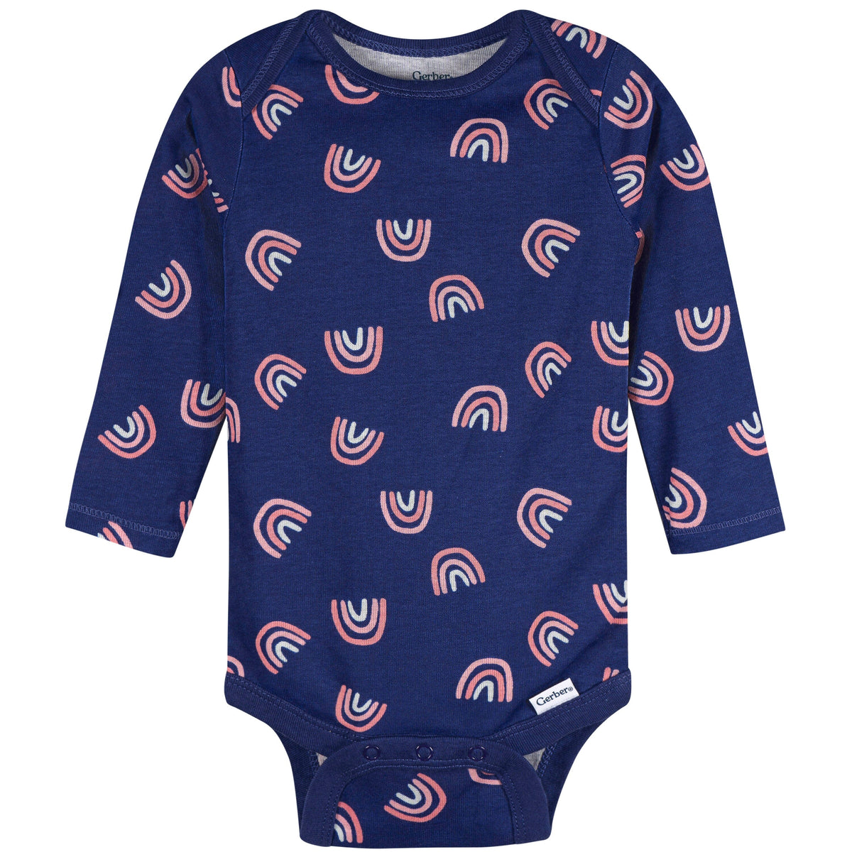 4-Pack Baby Girls Hearts & Dreams Long Sleeve Onesies® Bodysuits and Sleep 'N Play outfits Gerber® 