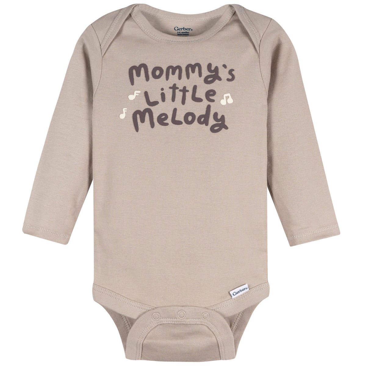 4-Pack Baby Neutral Musical Animals Long Sleeve Onesies® Bodysuits and Sleep 'N Play outfits Gerber® 