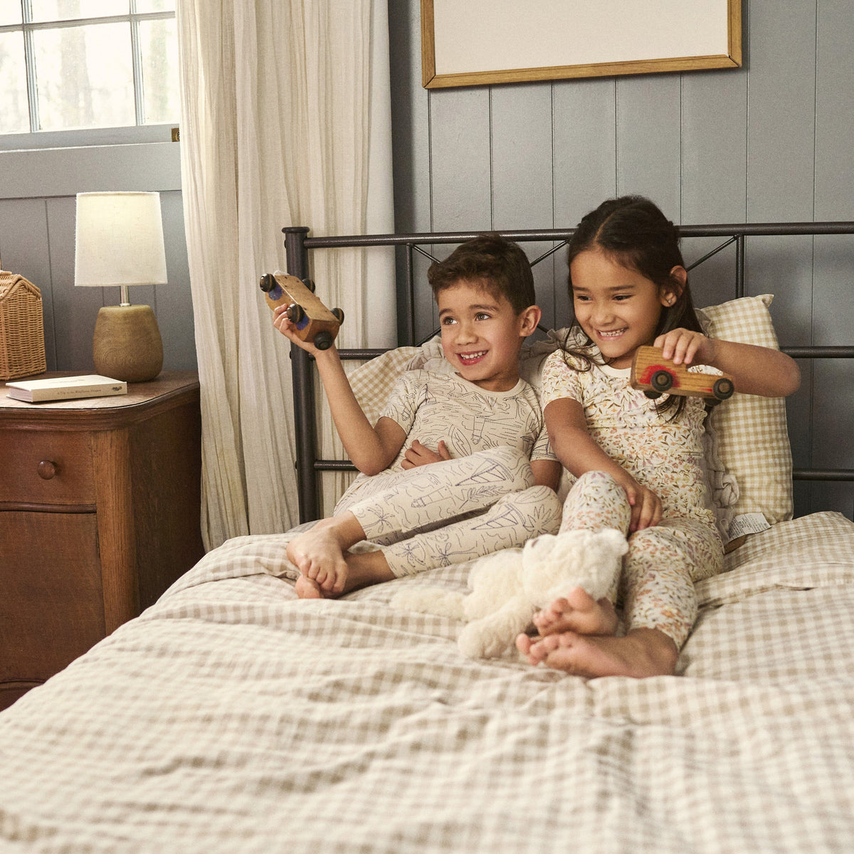 4-Piece Boys Maine Coast Viscose Snug Fit Pajama Set sleepwear modern moments™ by Gerber® 