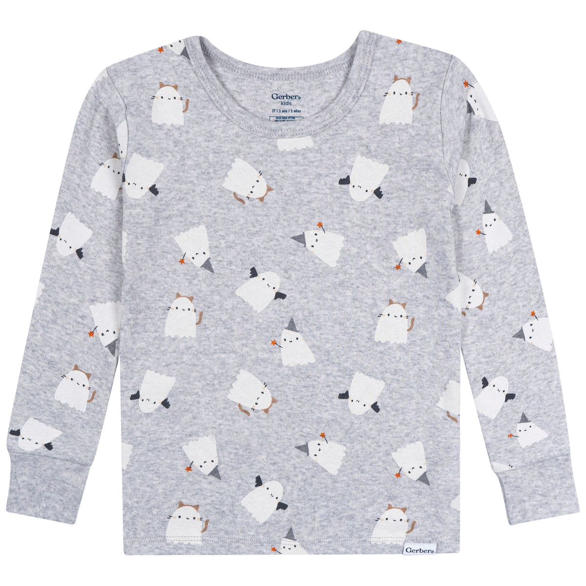 2-Piece Infant & Toddler Neutral Halloween Ghosts Cotton Pajamas sleepwear Gerber® 
