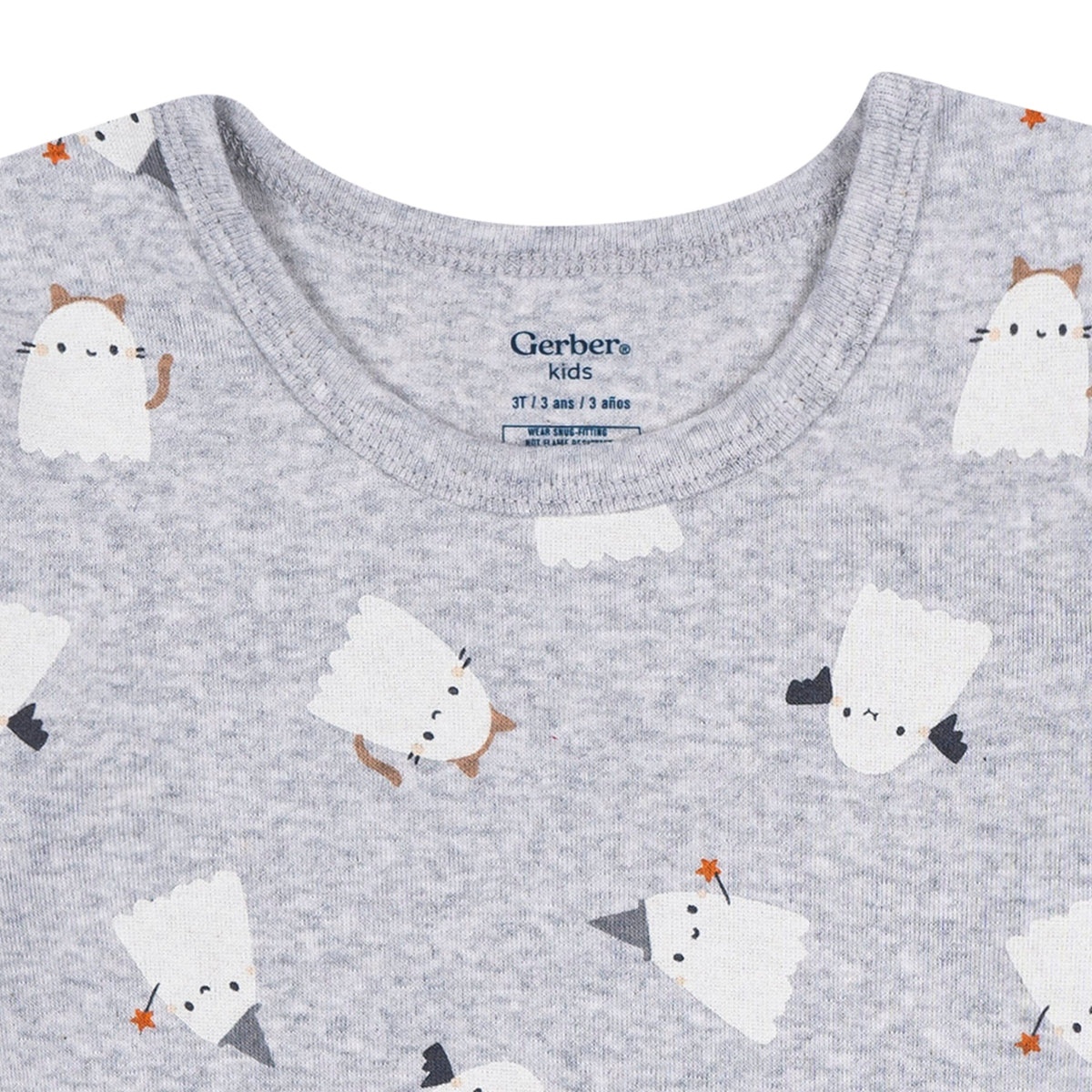 2-Piece Infant & Toddler Neutral Halloween Ghosts Cotton Pajamas sleepwear Gerber® 