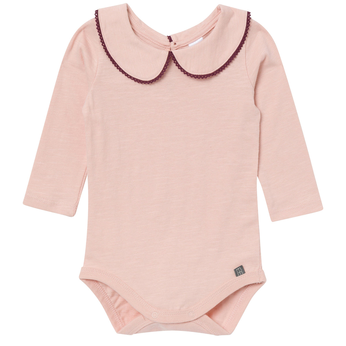 2-Pack Baby Girls Rose Peter Pan Collar Bodysuit onesies modern moments™ by Gerber® 