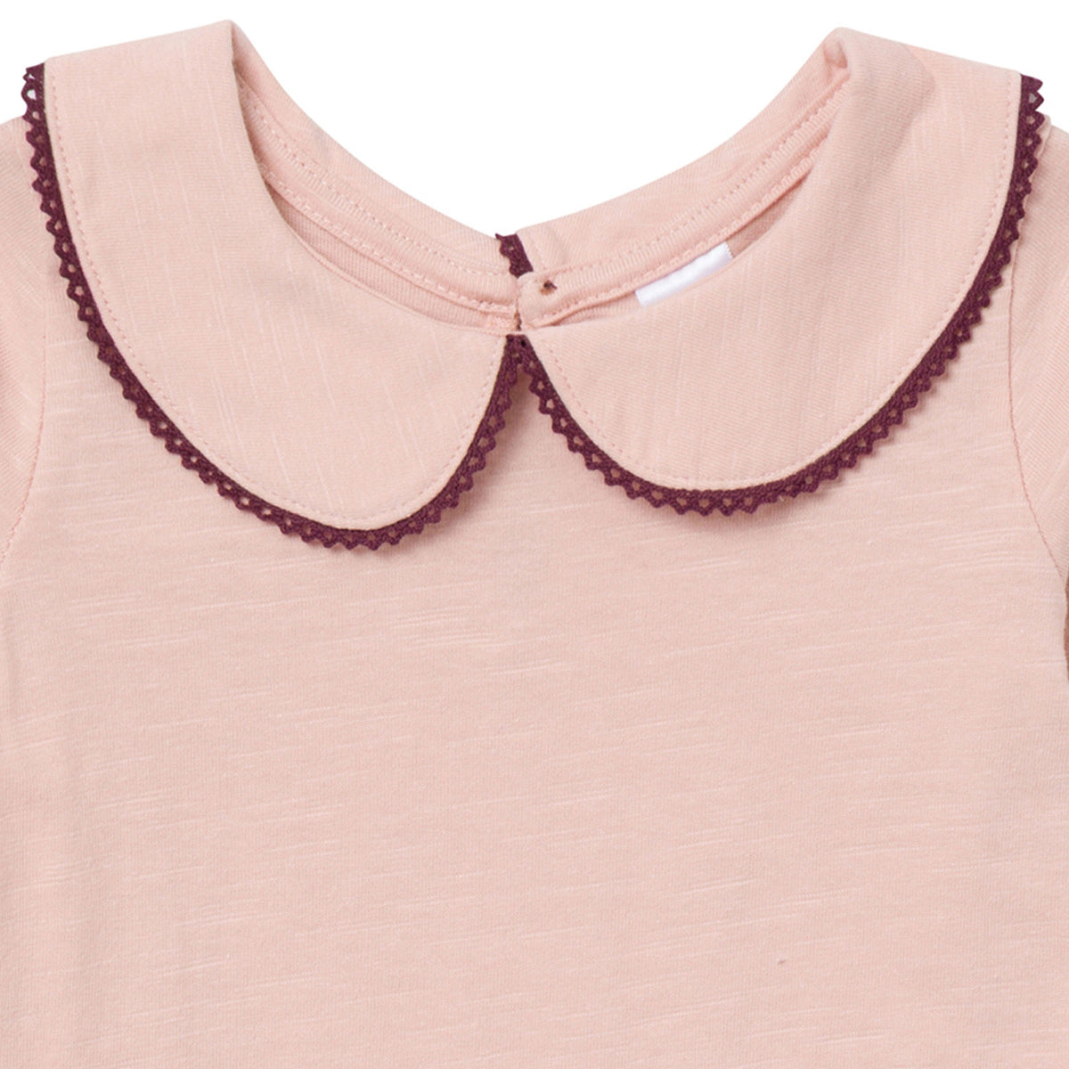 2-Pack Baby Girls Rose Peter Pan Collar Bodysuit onesies modern moments™ by Gerber® 