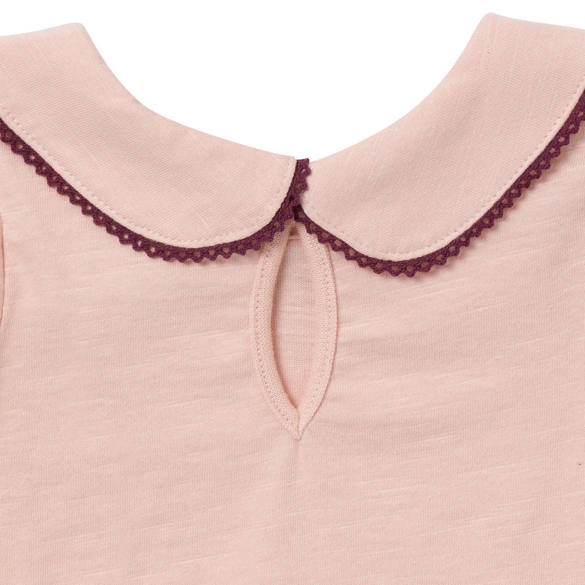 2-Pack Baby Girls Rose Peter Pan Collar Bodysuit onesies modern moments™ by Gerber® 