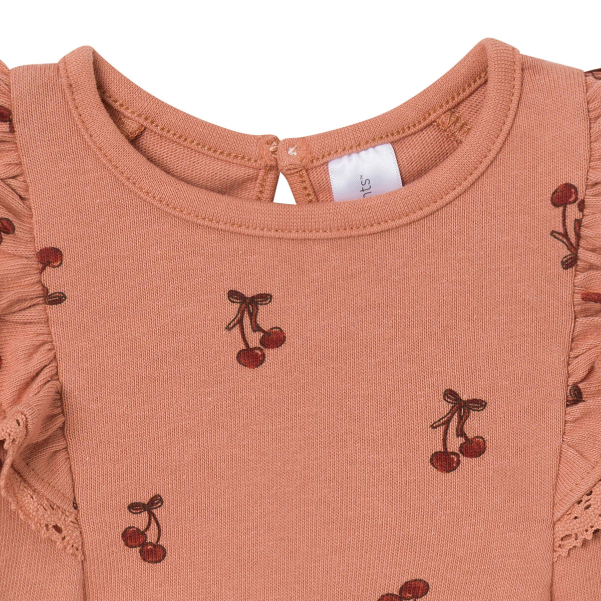 2-Pack Baby Girls Cameo Rose Ruffled Bodysuit onesies modern moments™ by Gerber® 