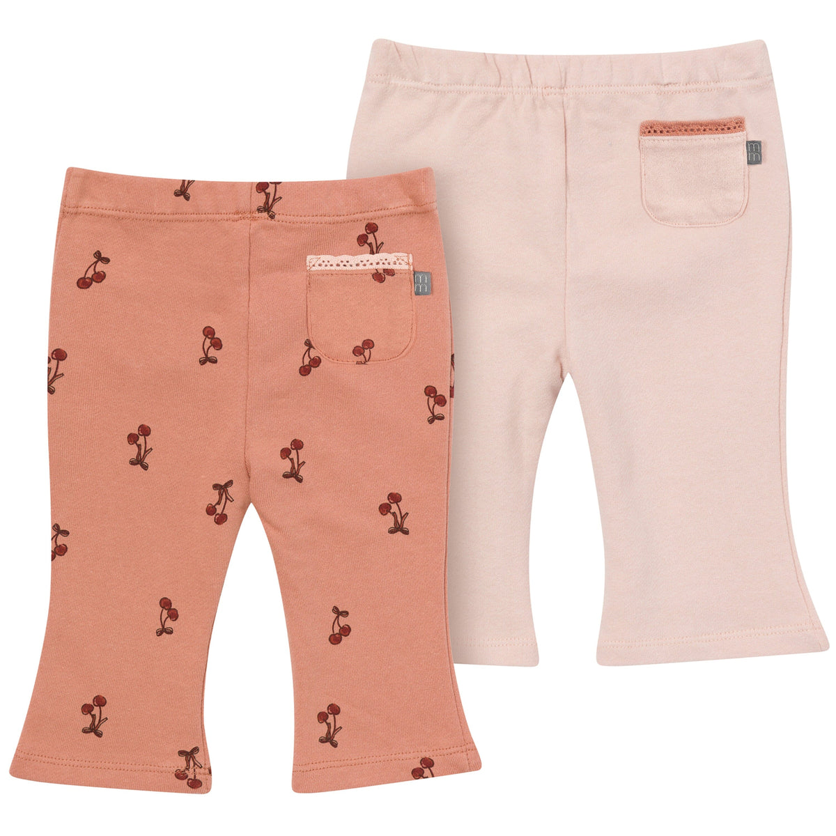 2-Pack Baby Girls Cherry Flare Pants bottoms modern moments™ by Gerber® 