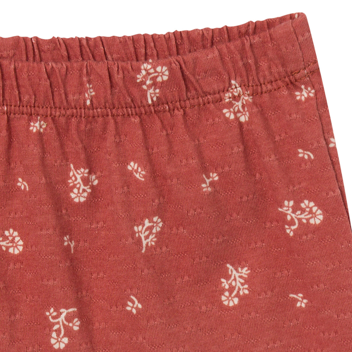 2-Piece Baby Girls Terracotta Crochet Top & Pant Set outfits modern moments™ by Gerber® 