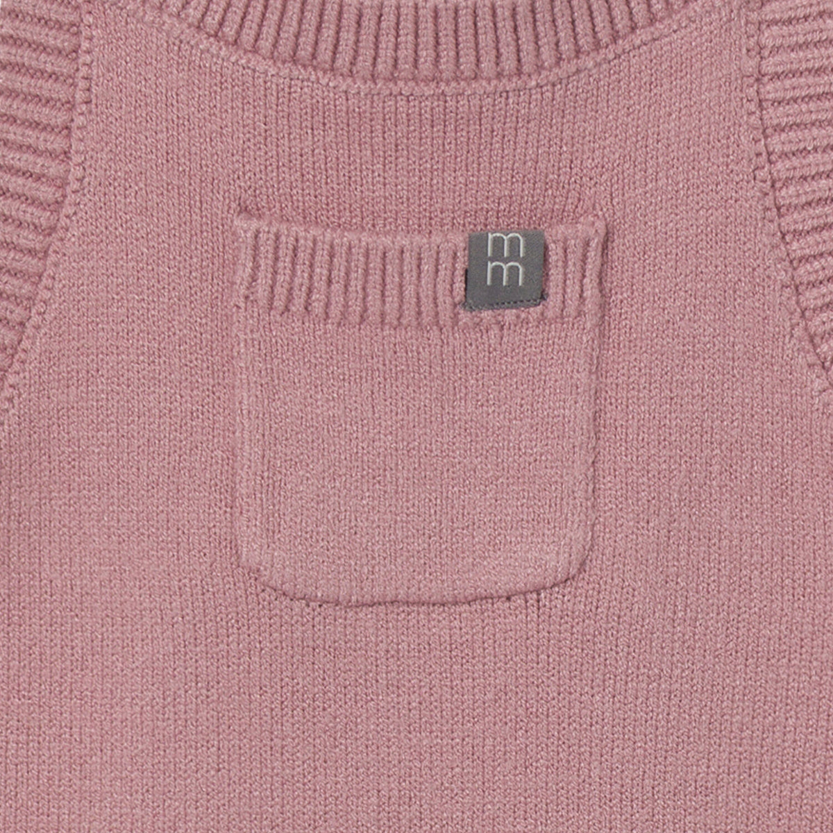 2-Piece Baby Girls Mauve Sweater Flutter Overall Set outfits modern moments™ by Gerber® 