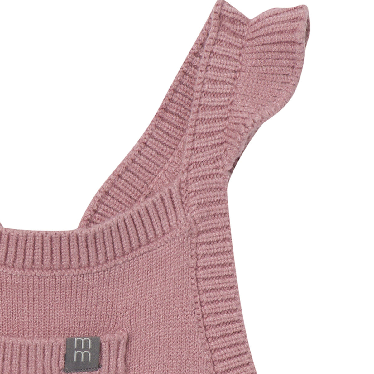 2-Piece Baby Girls Mauve Sweater Flutter Overall Set outfits modern moments™ by Gerber® 