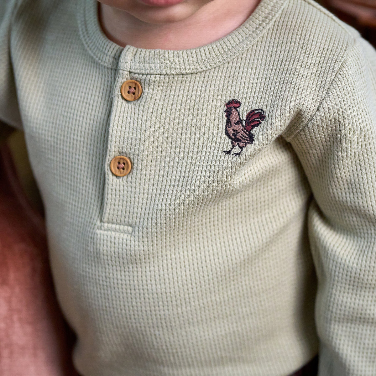 2-Pack Baby Boys Forest Henley Bodysuit onesies modern moments™ by Gerber® 