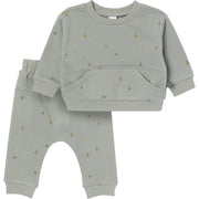2-Piece Baby Boys Mushroom Sweatshirt & Harem Pant Set outfits modern moments™ by Gerber® 
