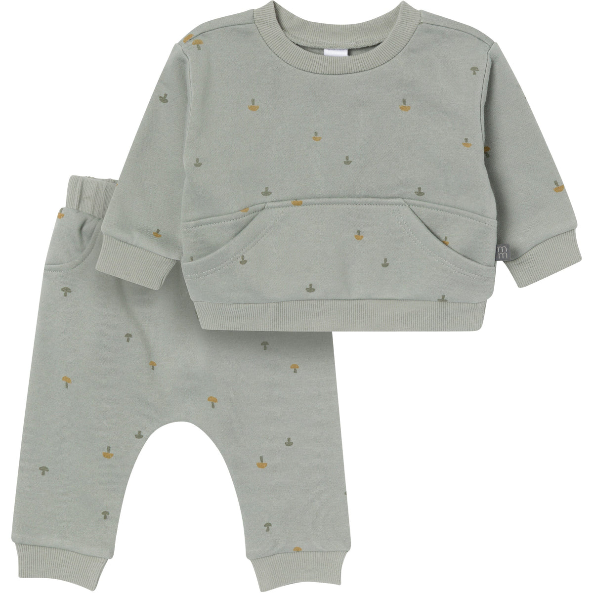 2-Piece Baby Boys Mushroom Sweatshirt & Harem Pant Set outfits modern moments™ by Gerber® 