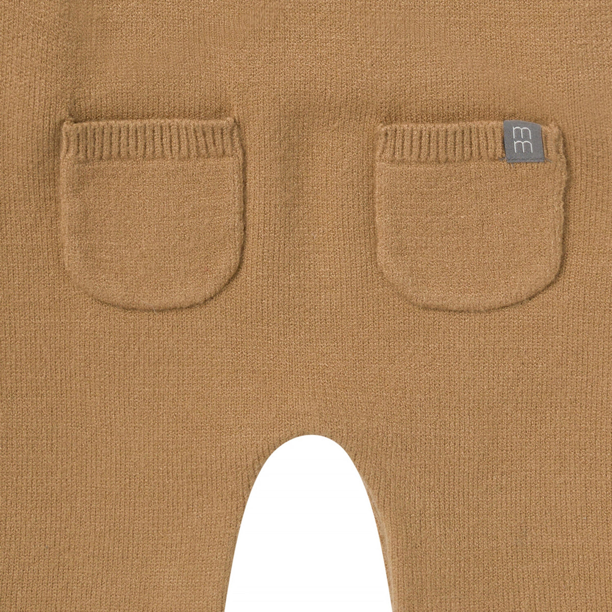 2-Piece Baby Boys Tofu-Camel Stripe Sweater Overall Set outfits modern moments™ by Gerber® 