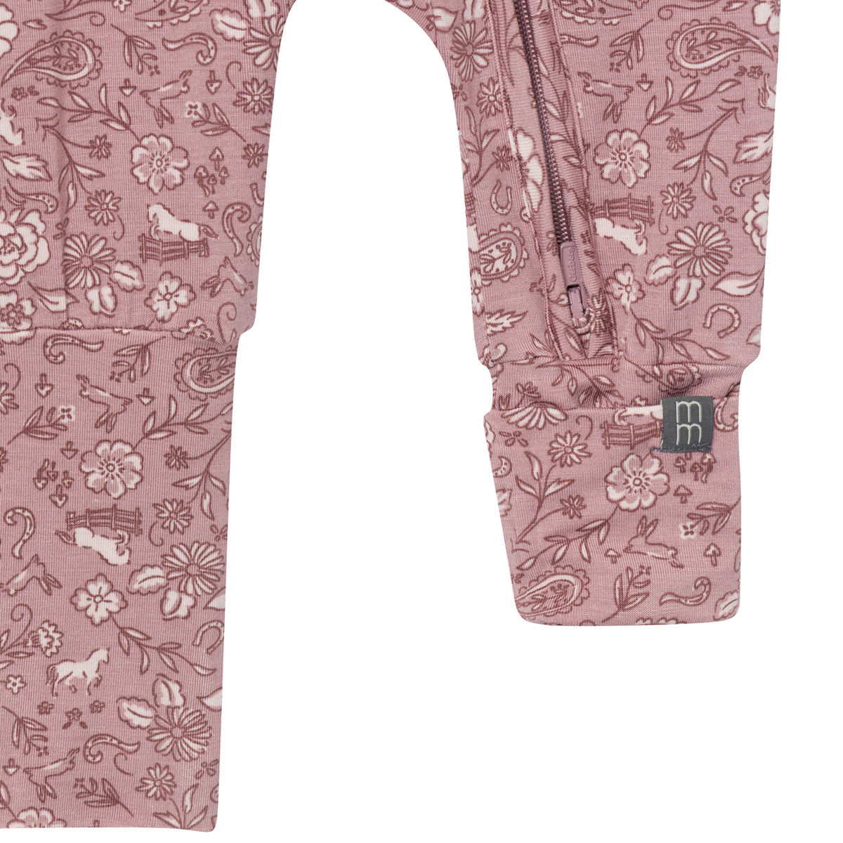 Baby & Kid Girls Mauve Snug Fit Footless Pajamas sleepwear modern moments™ by Gerber® 
