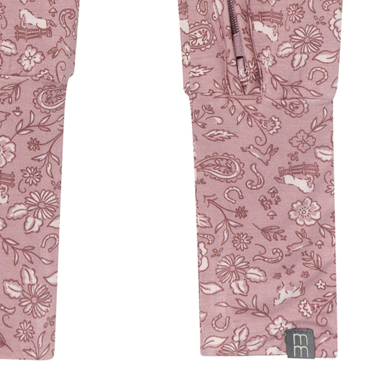 Baby & Kid Girls Mauve Snug Fit Footless Pajamas sleepwear modern moments™ by Gerber® 