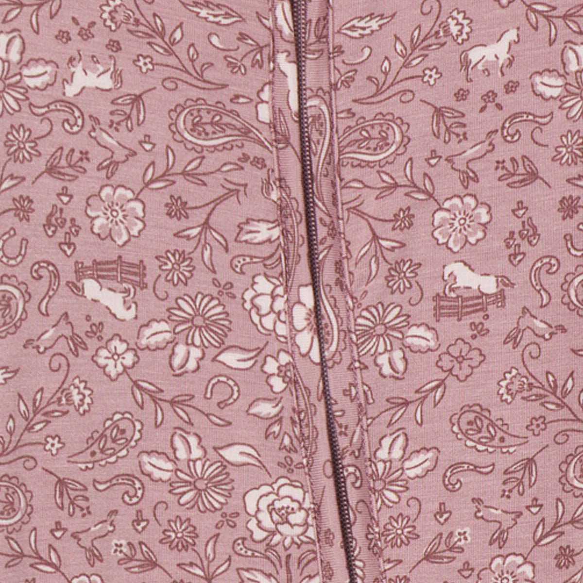 Baby & Kid Girls Mauve Snug Fit Footless Pajamas sleepwear modern moments™ by Gerber® 