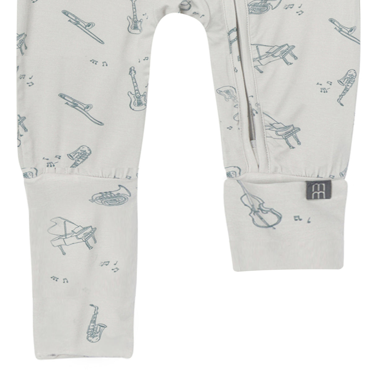 Baby & Kid Neutral Vapor Blue Snug Fit Footless Pajamas sleepwear modern moments™ by Gerber® 