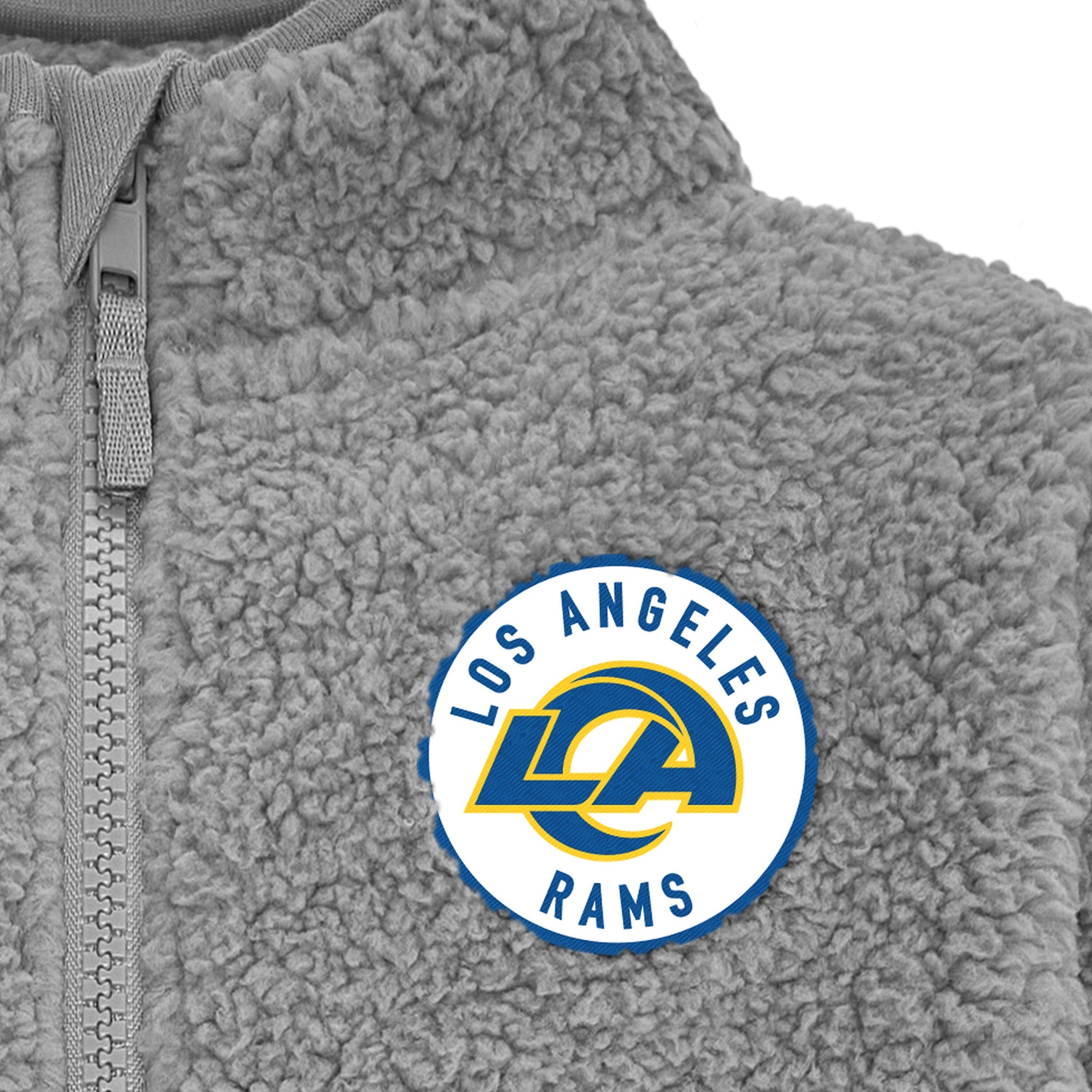Infant & Toddler Los Angeles Rams 1/4 Zip Sherpa Top NFL NFL 