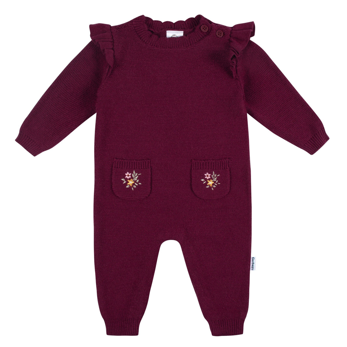 Baby Girls Flowers Romper