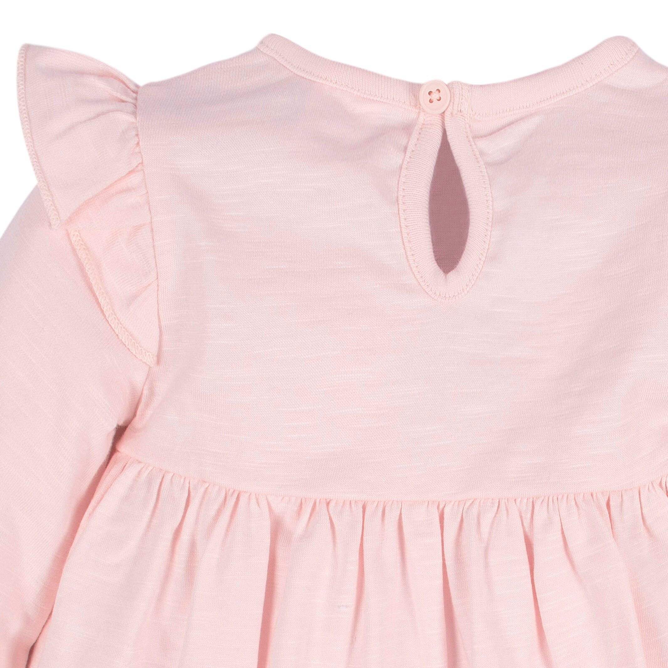 2-Pack Baby & Toddler Girls Dark Orange Leaves Babydoll Dress