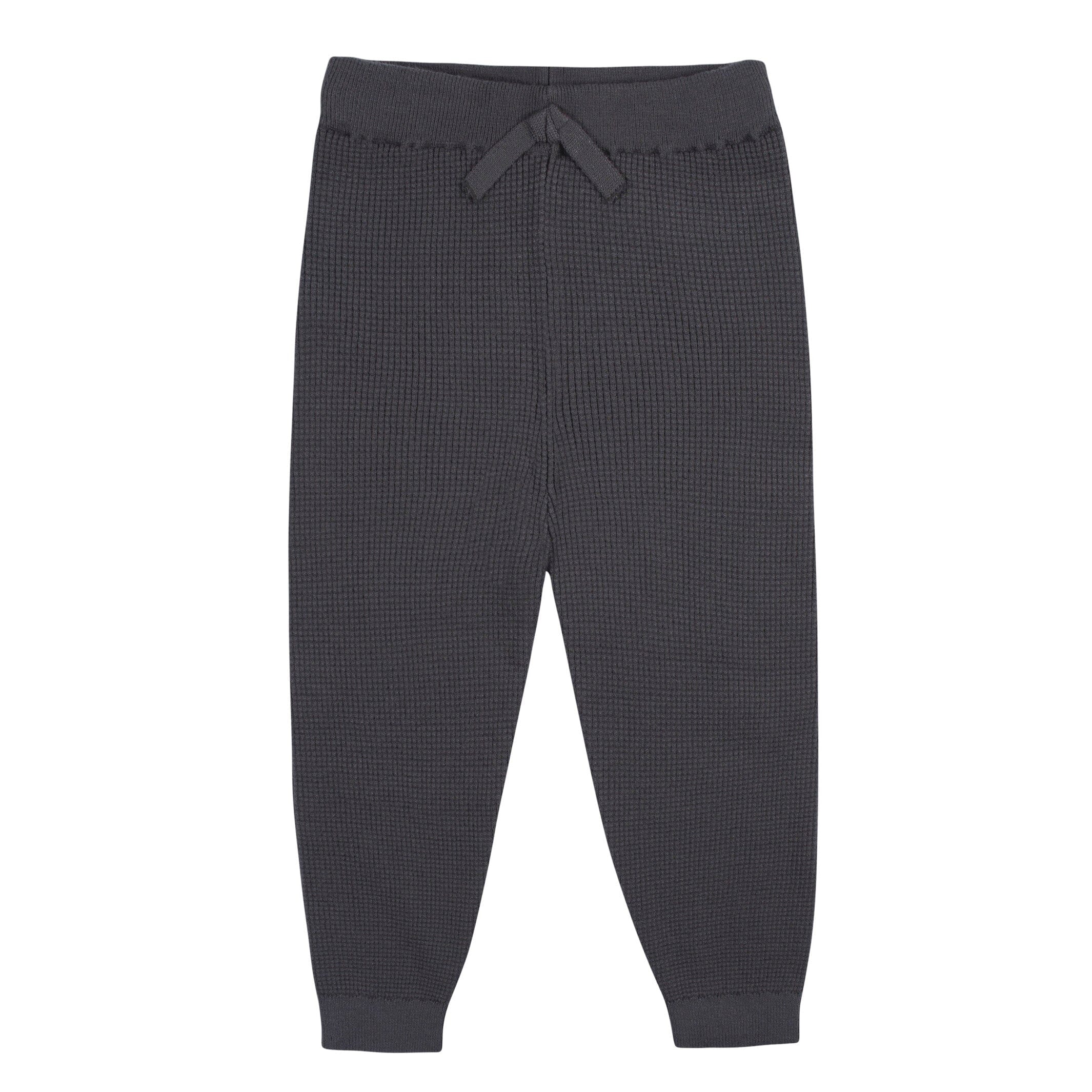2-Piece Baby and Toddler Boys Charcoal Sweater Knit Set