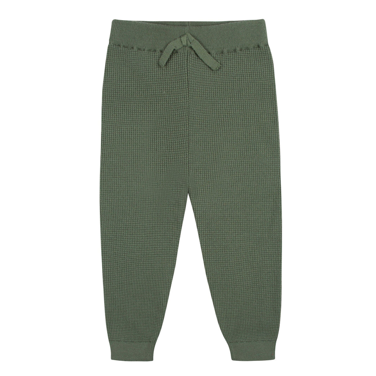 2-Piece Baby and Toddler Boys Olive Green Sweater Knit Set