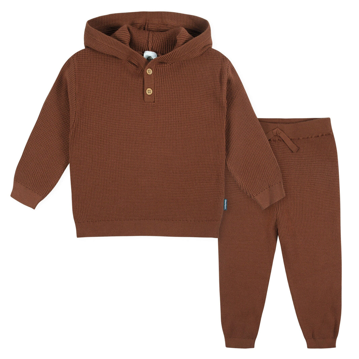 2-Piece Baby and Toddler Boys Red Sweater Knit Set