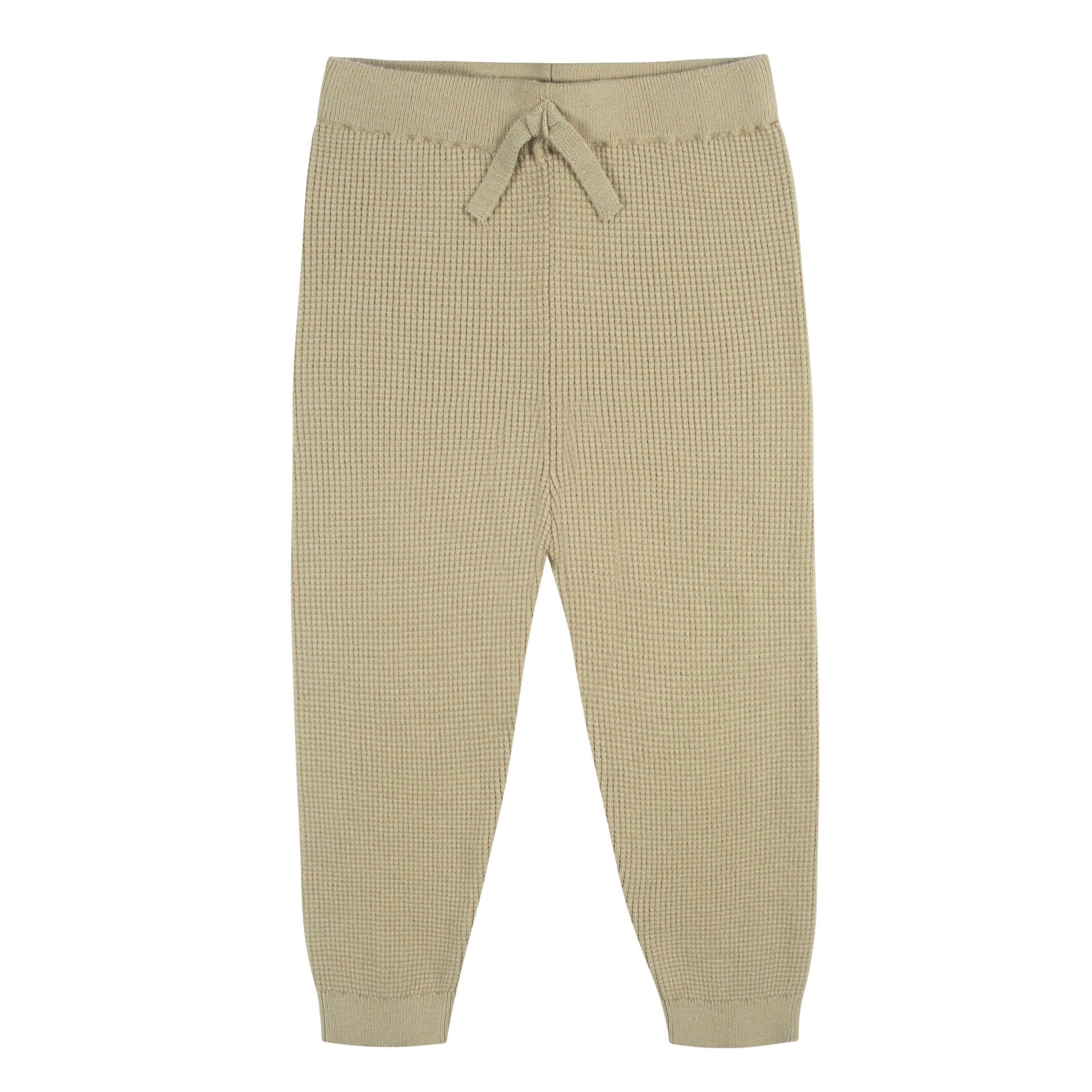 2-Piece Baby and Toddler Boys Tan Sweater Knit Set