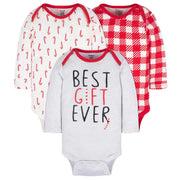 3-Pack Baby Neutral Best Gift Ever Onesies® Bodysuits