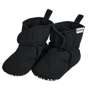 Baby Boys Black Soft Booties
