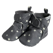Baby Neutral Grey/White Soft Booties