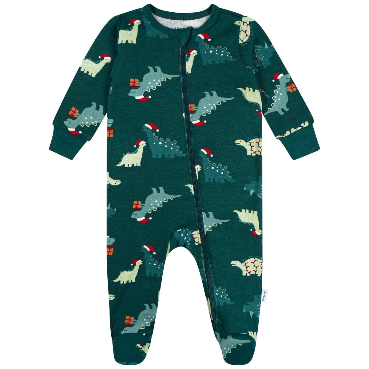 Baby Boys Holiday Dinos Sleep 'N Play Sleepwear Gerber® 