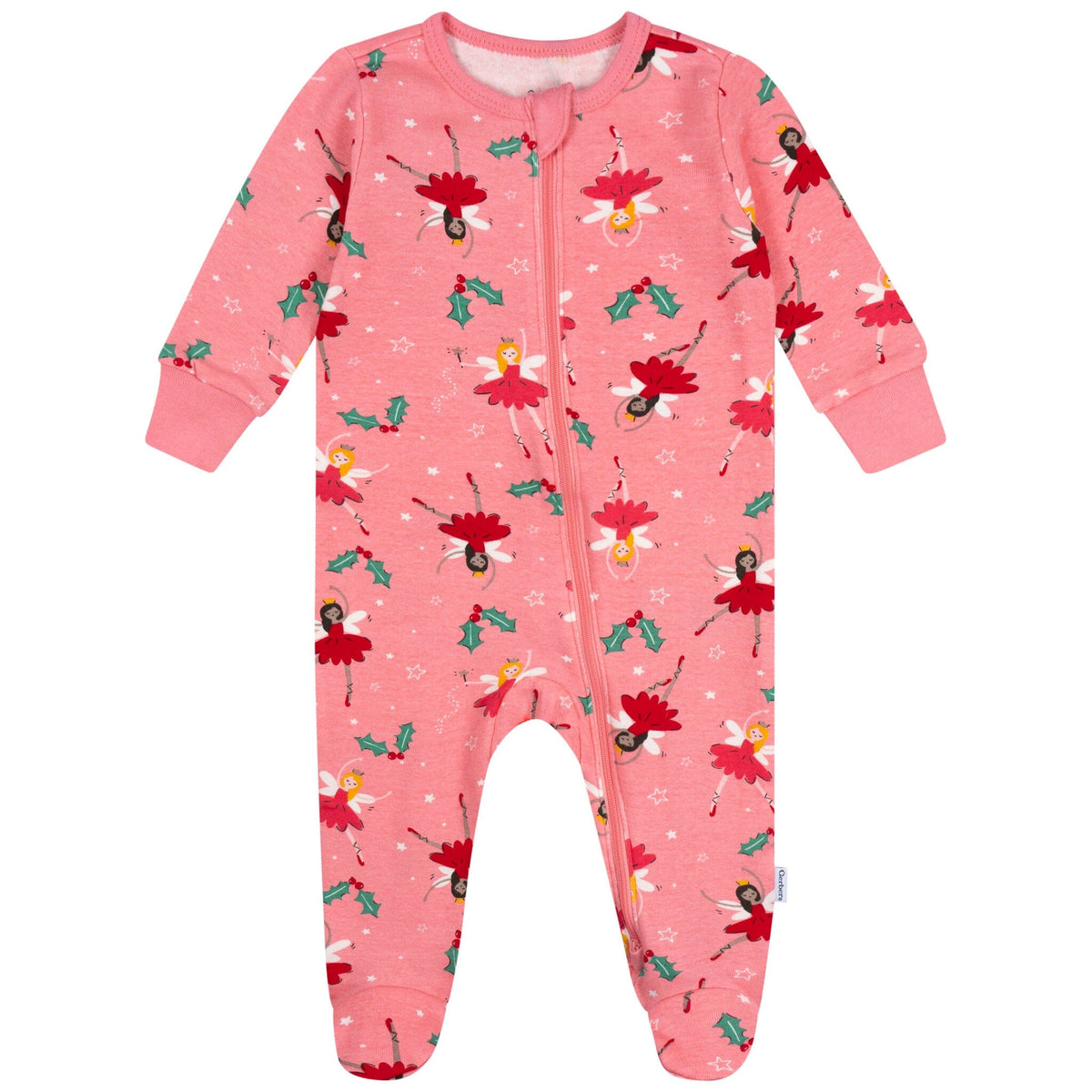 Baby Girls Holiday Fairies Sleep 'N Play Sleepwear Gerber® 