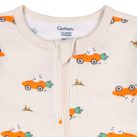 Baby Neutral Bunny Carrot Cars Sleep 'N Play