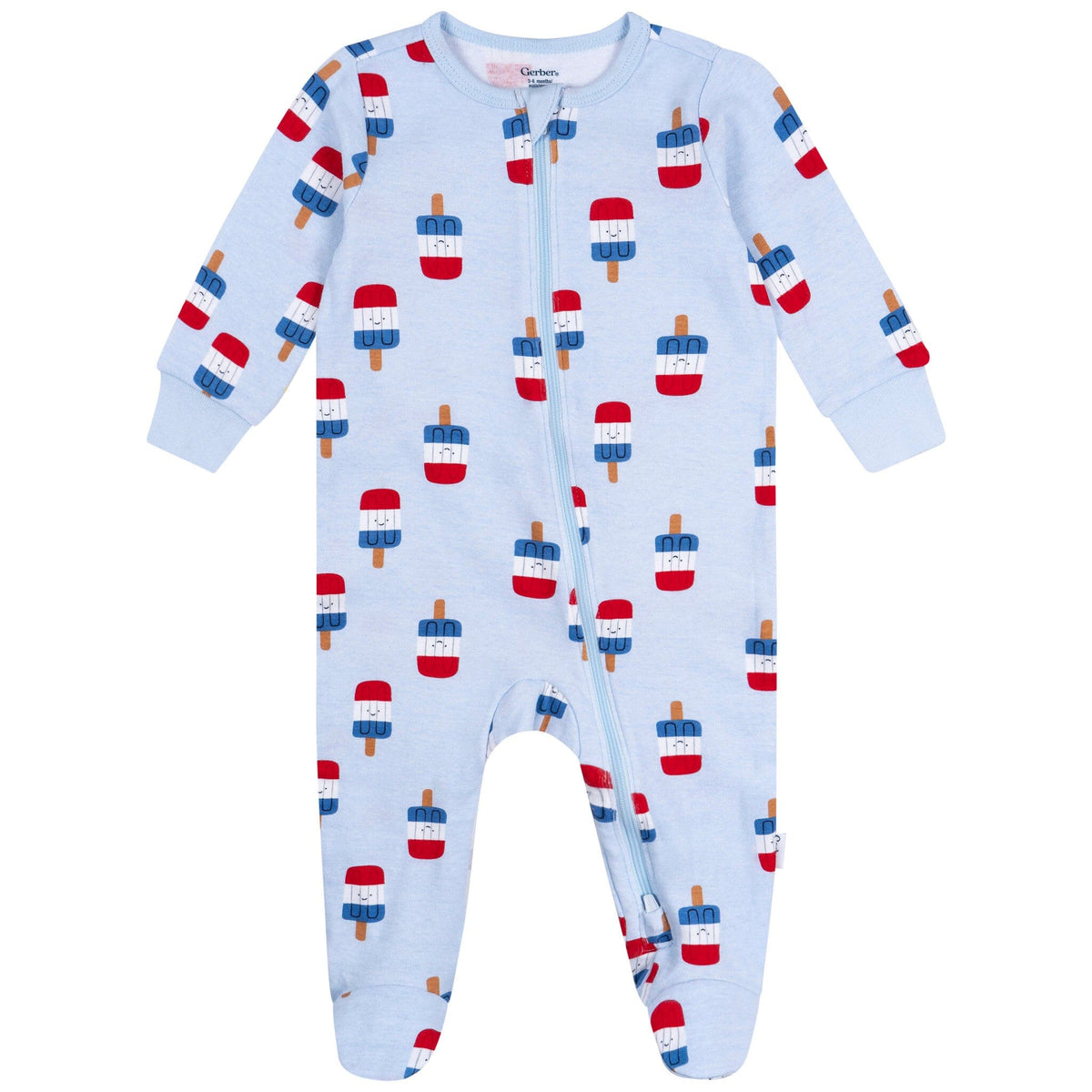Baby Neutral Patriotic Popsicles Sleep 'N Play Sleepwear Gerber® 