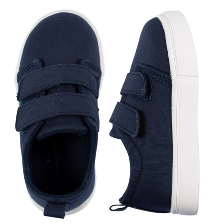 Infant & Toddler Boys Navy Strap Sneaker