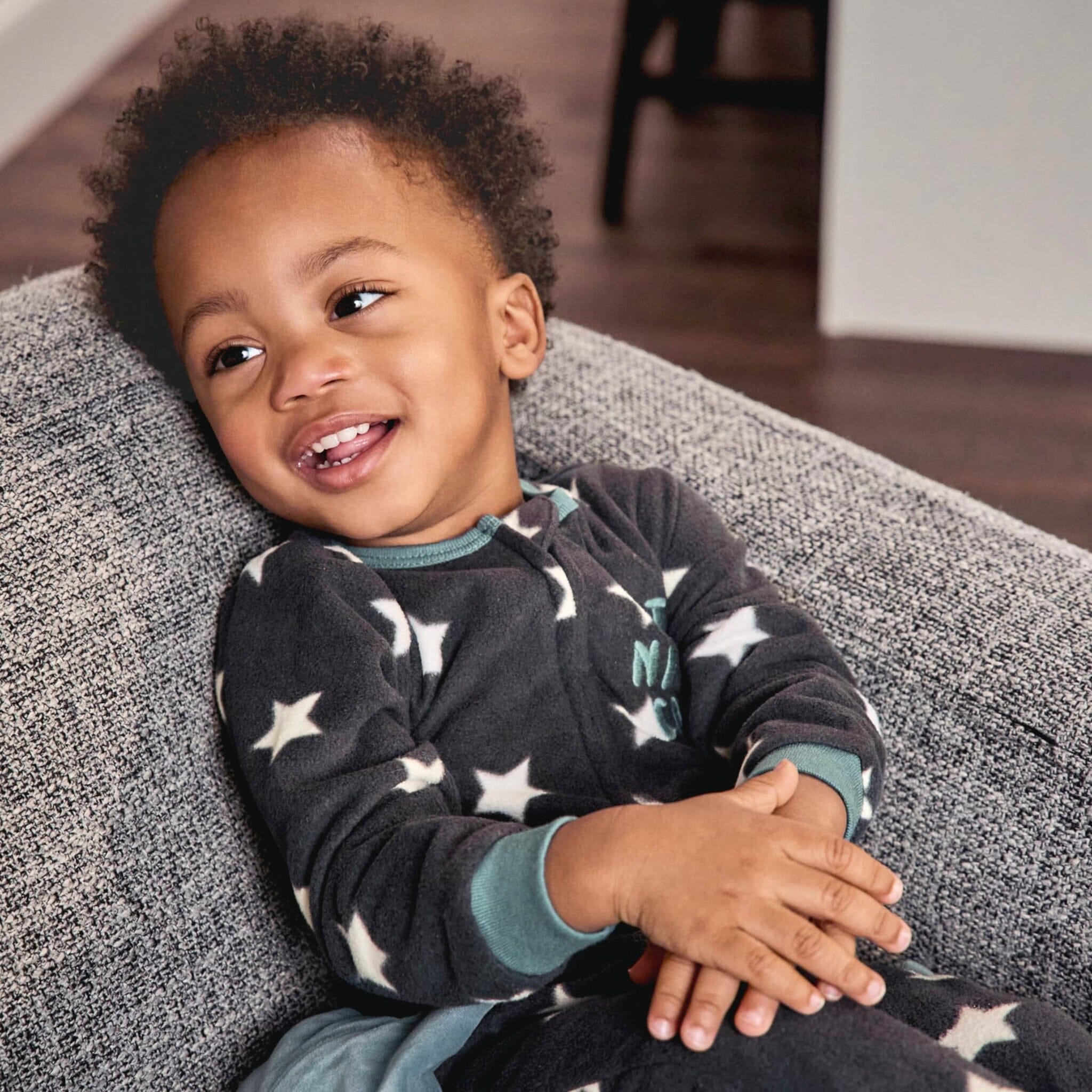 Baby & Toddler Boys Stars Footed Fleece Pajamas Sleepwear Gerber® 